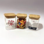 Frasco con mini galletas